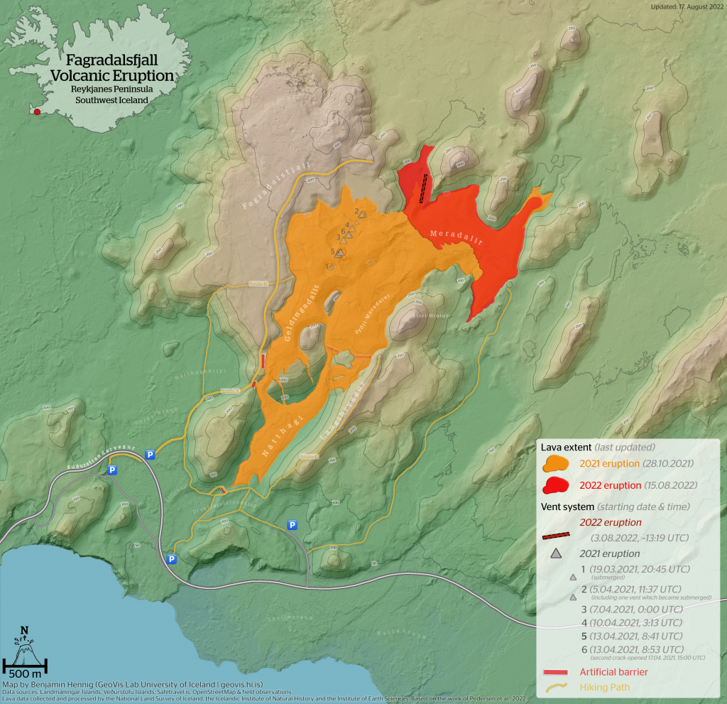 Meradalir Lava Flow Map